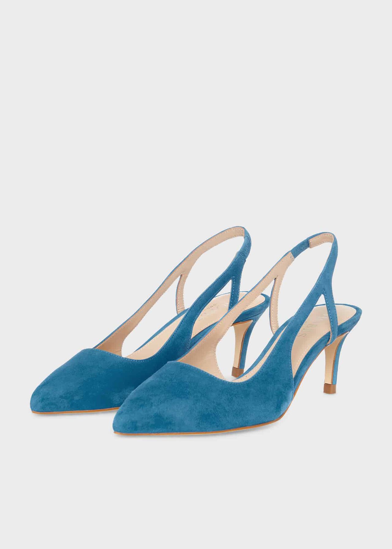 Cleo Slingback, Deep Jade Blue, hi-res