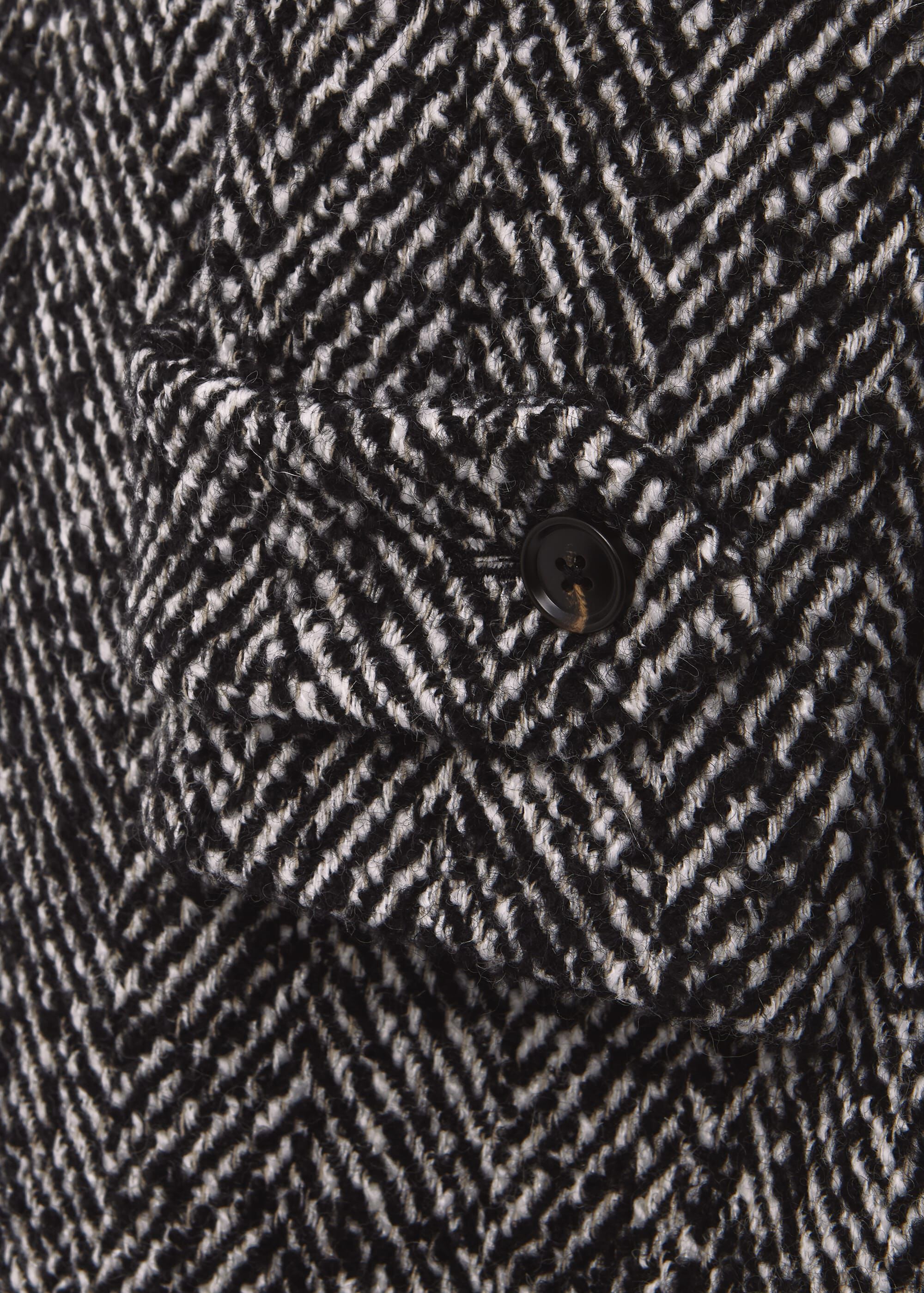 hobbs herringbone coat
