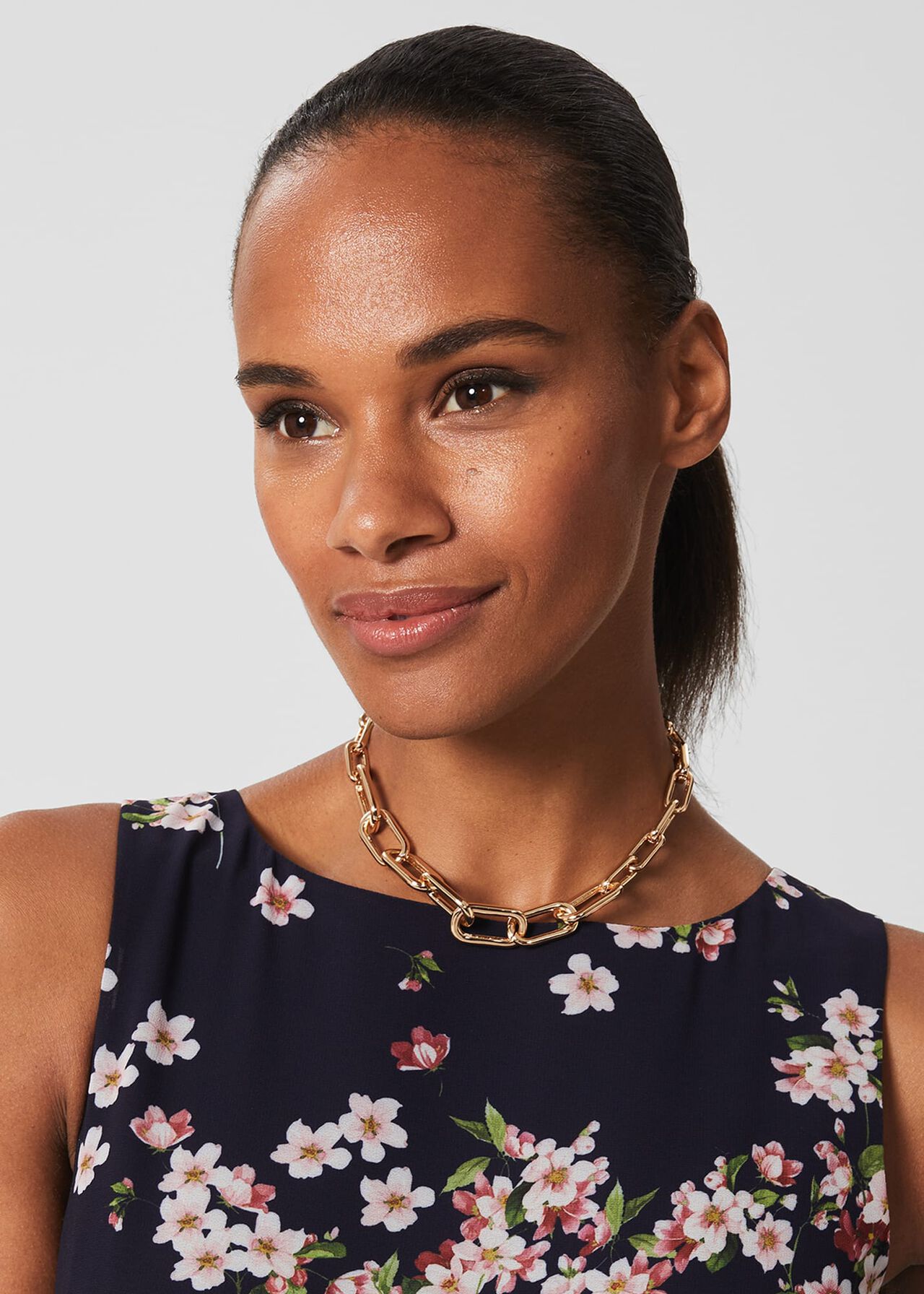 Shanice Necklace, Gold, hi-res