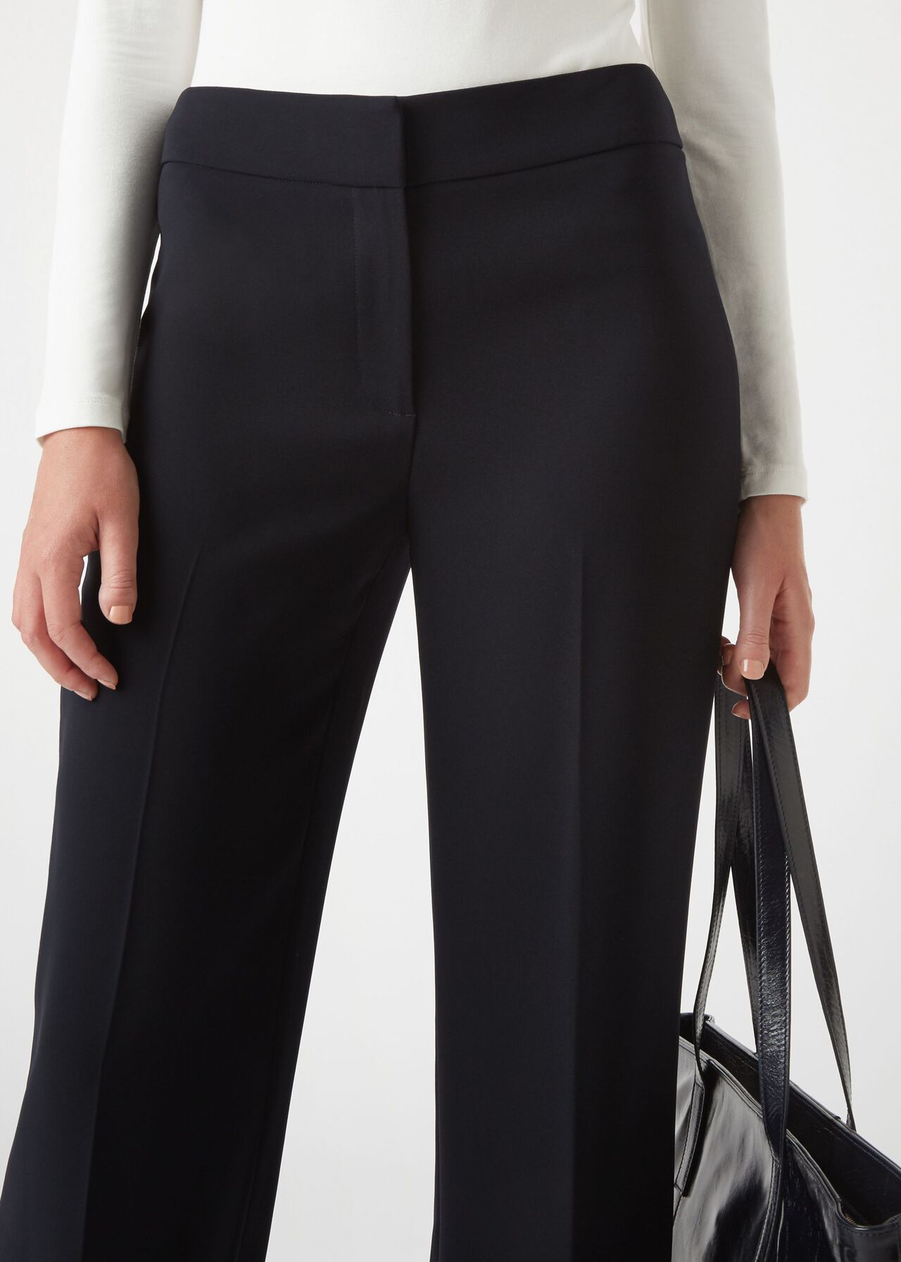 Mina trousers, Navy, hi-res