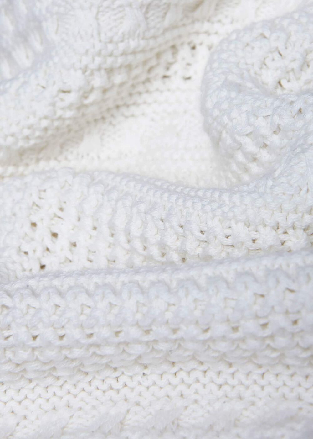 Hadley Cotton Jumper, Ivory, hi-res