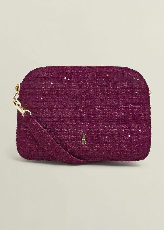 Milan Tweed Clutch Bag