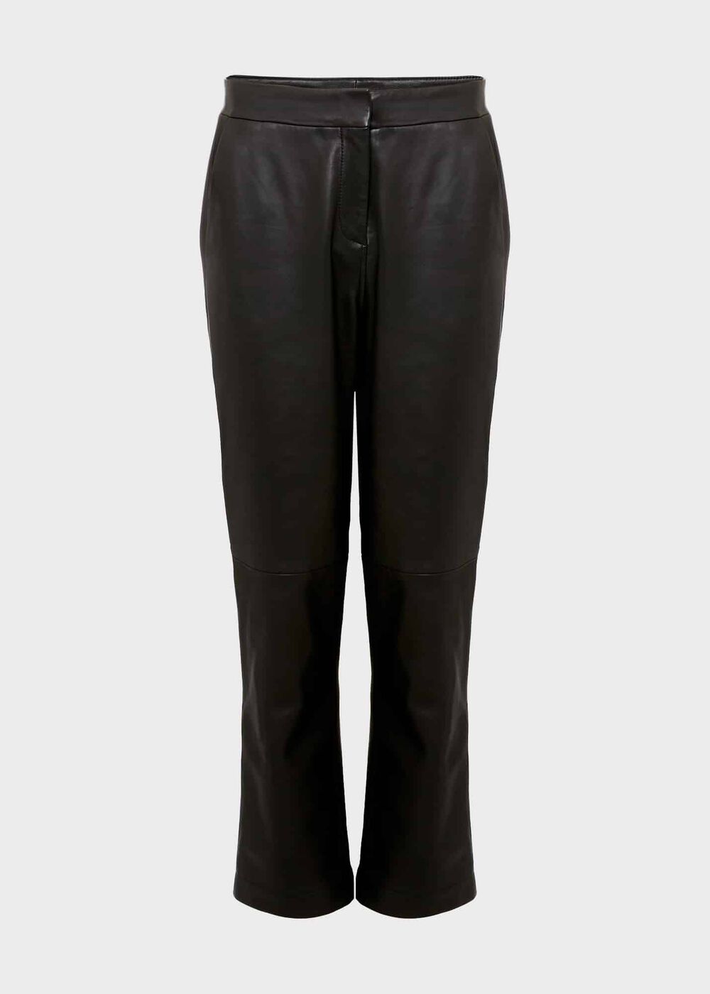 Kinsey Leather Trousers, Black, hi-res