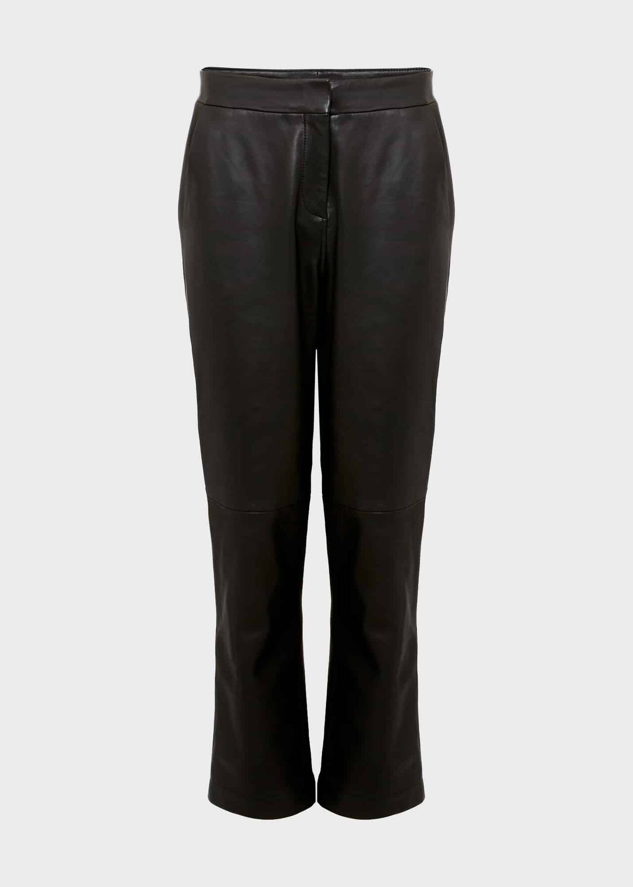 Kinsey Leather Trousers, Black, hi-res