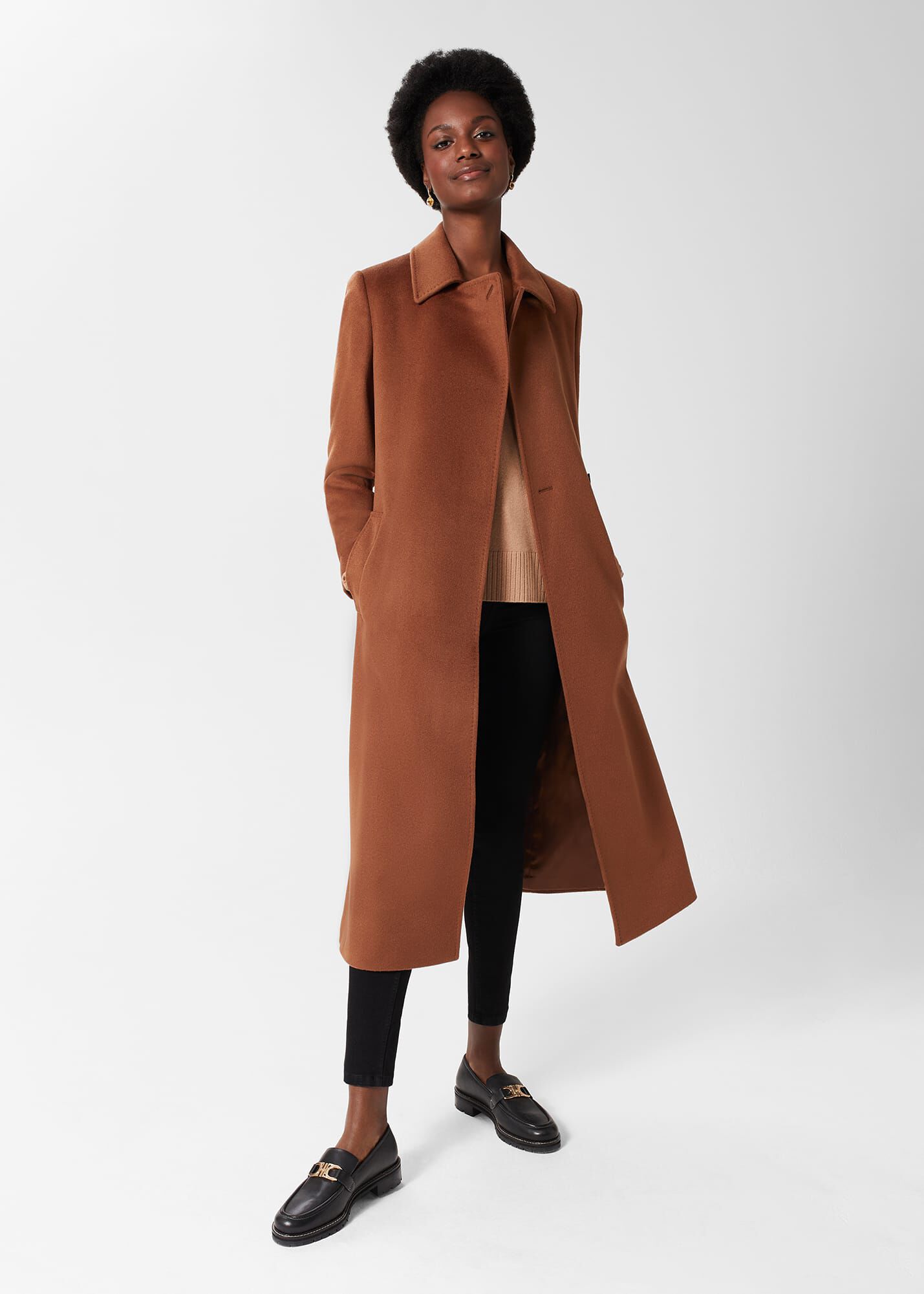 Hobbs olivia sale coat camel