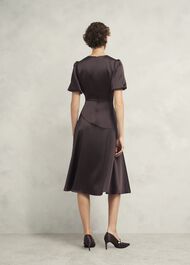 Eastbury Dress, Deep Brown, hi-res