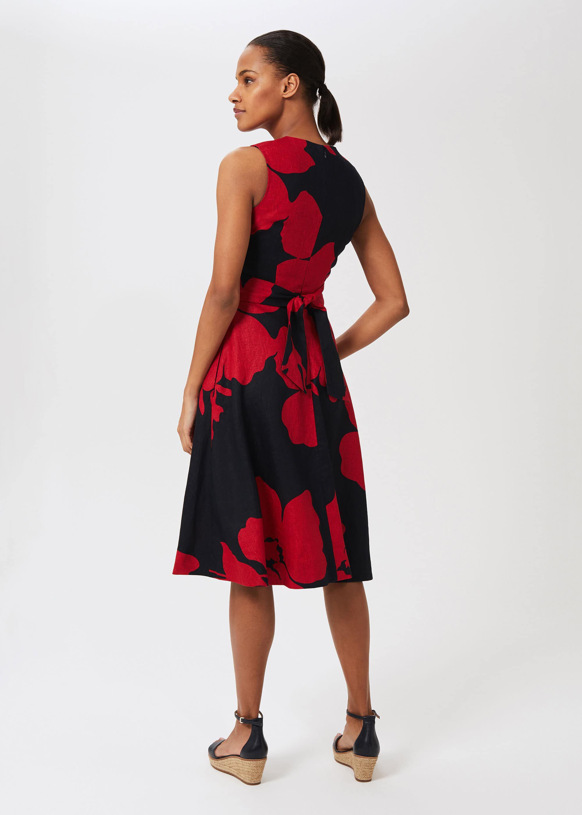 hobbs twitchill linen dress