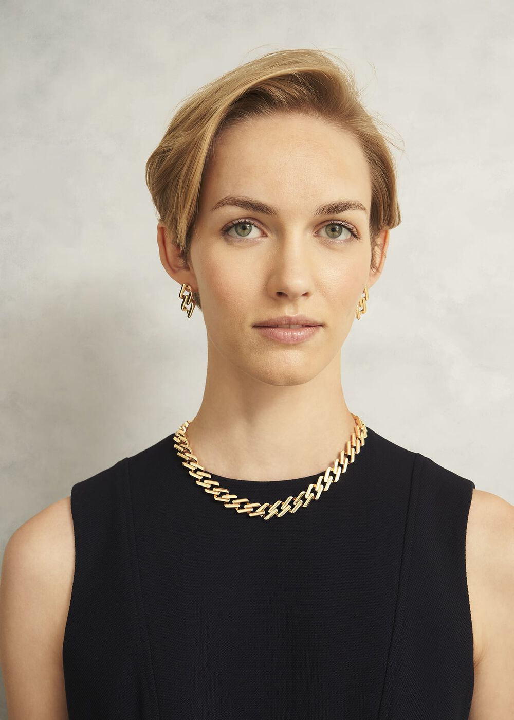Prue Necklace, Gold, hi-res