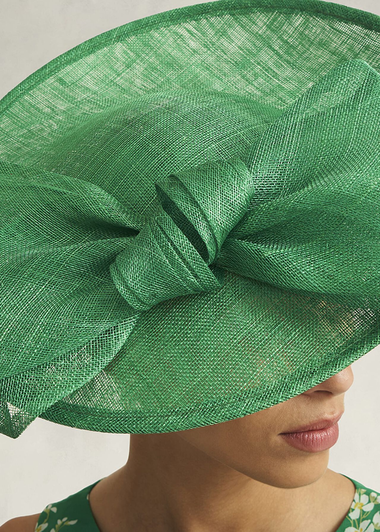 Sian Fascinator, Cilantro Green, hi-res