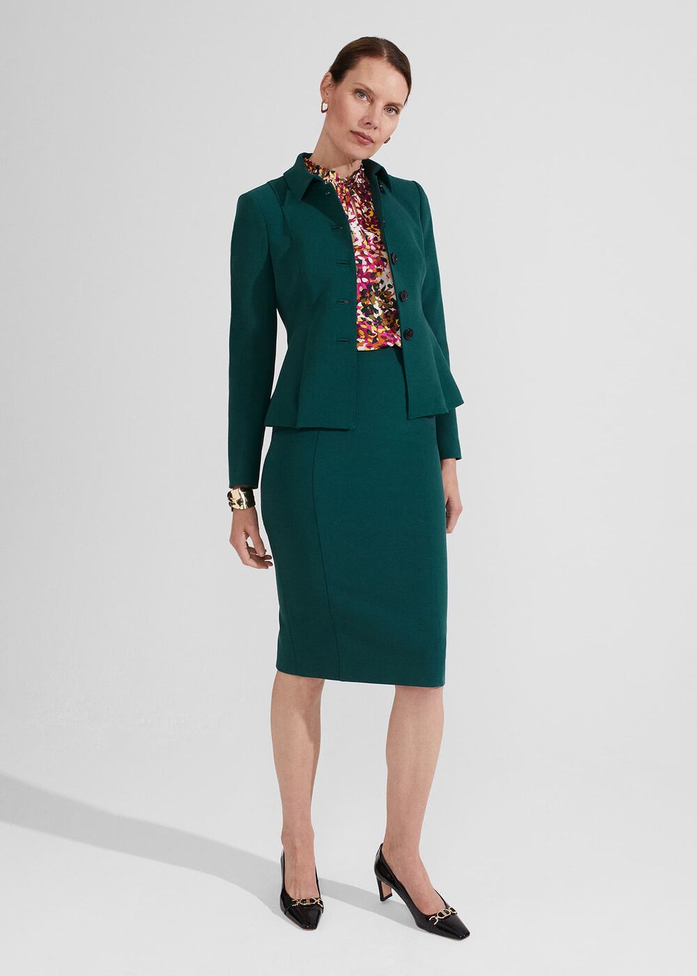 Scarlett Skirt, Green, hi-res