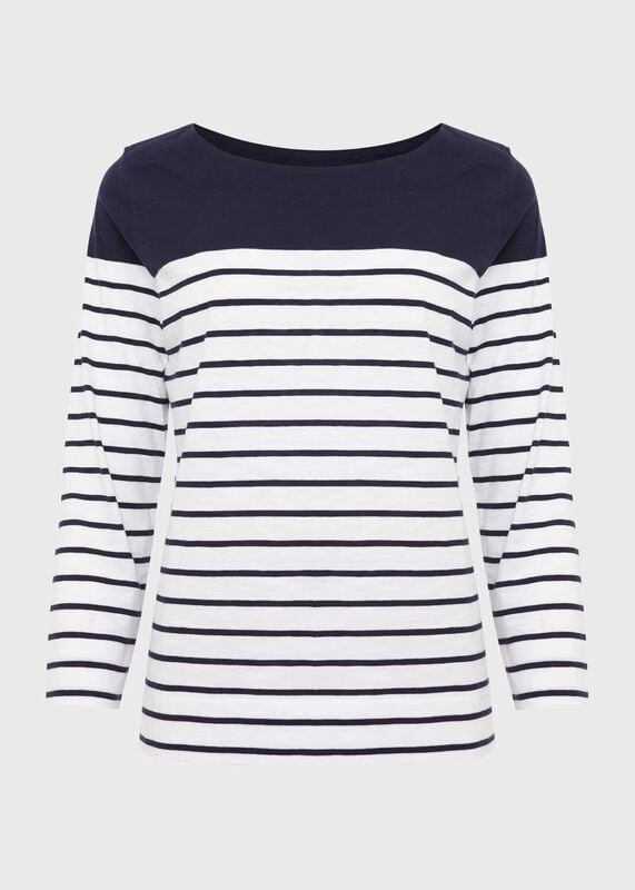 Avia Cotton Slub Striped T-Shirt