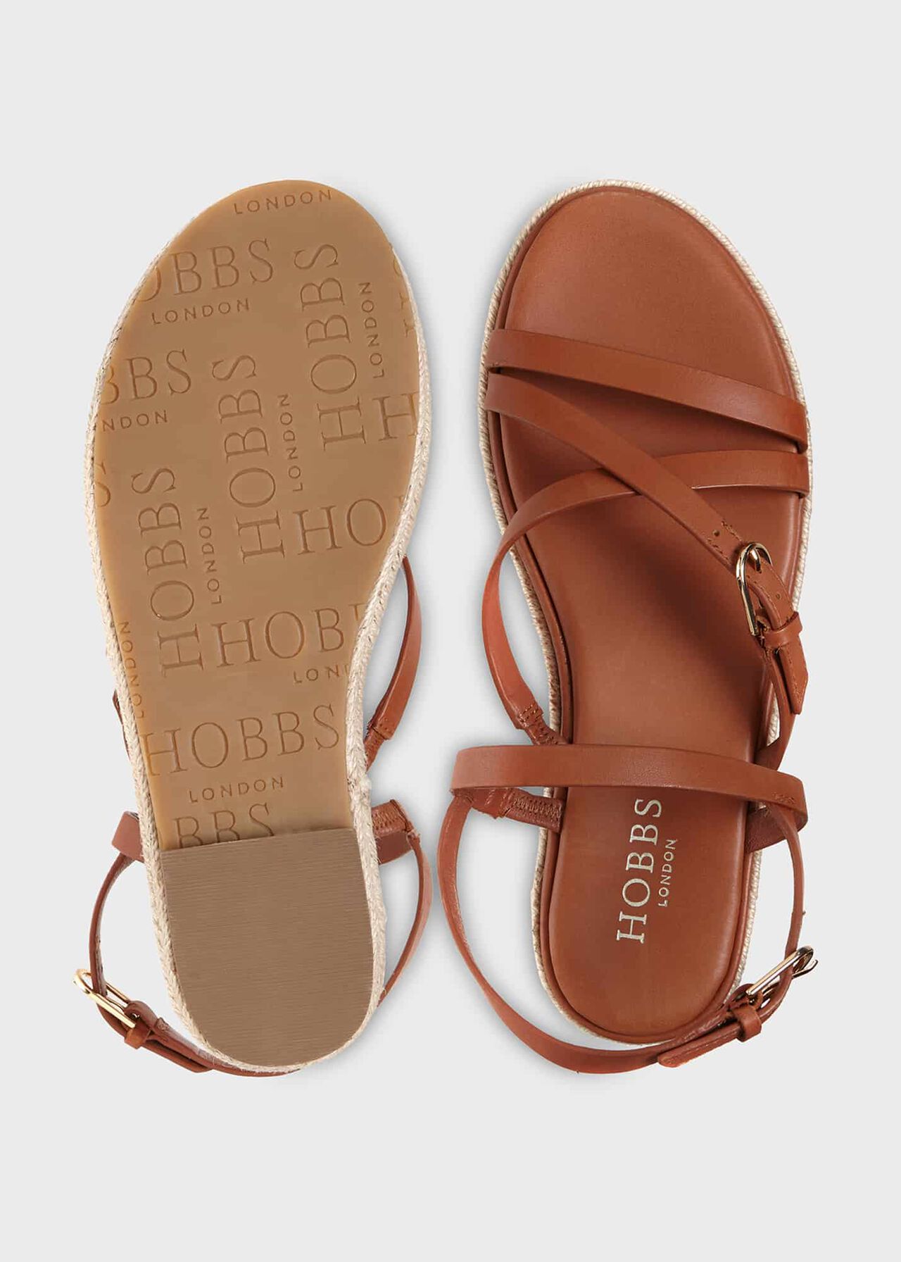 Ashley Sandal, Tan, hi-res
