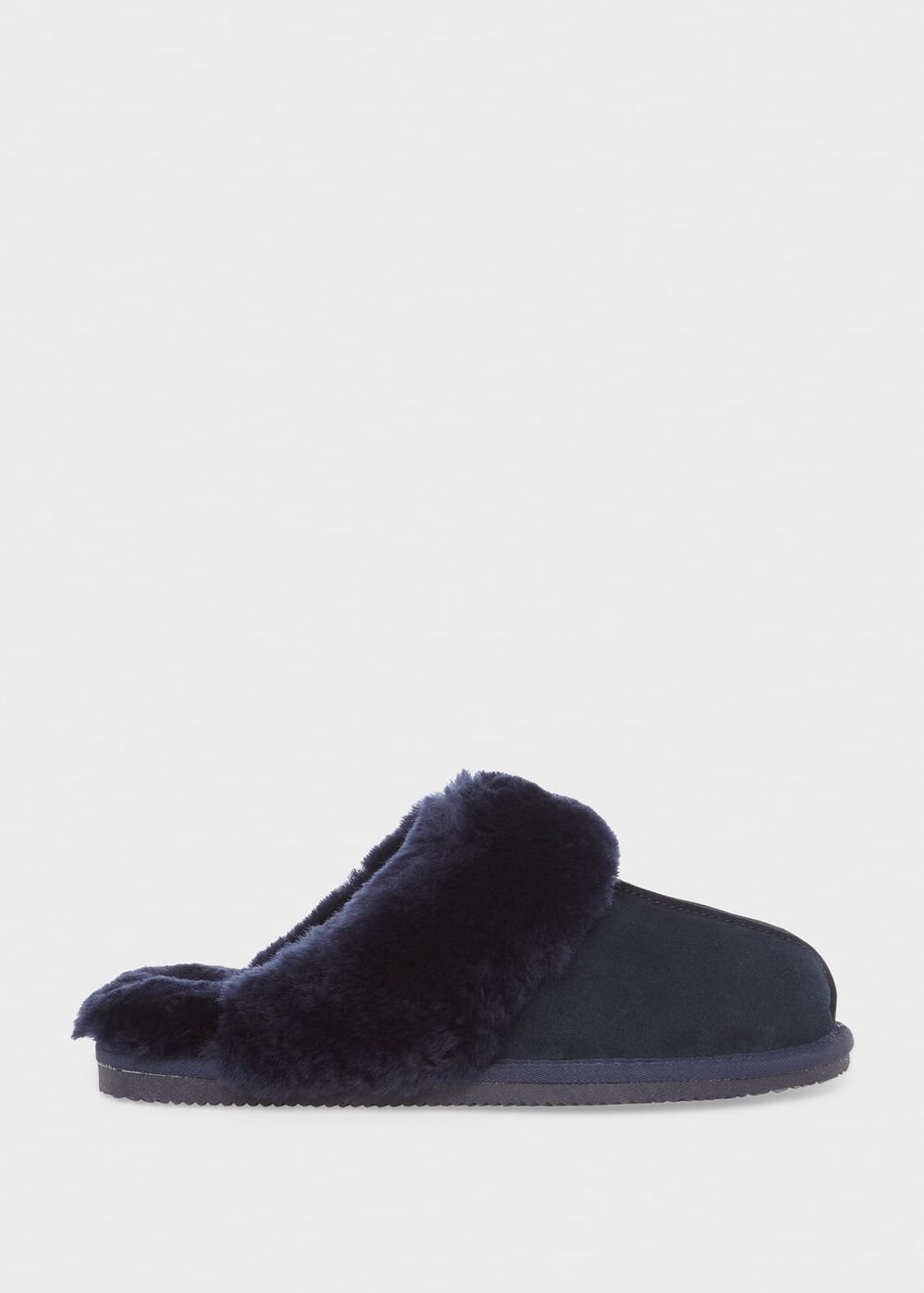 Lillian Slipper, Navy, hi-res