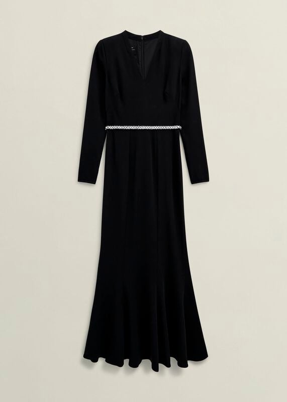Meryl V Neck Maxi Dress