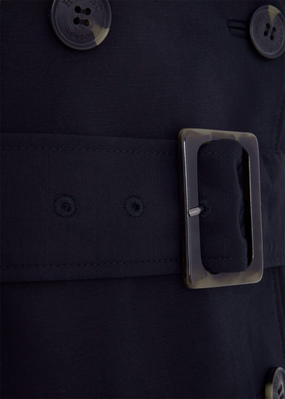 Shea Shower Resistant Trench Coat, Navy, hi-res