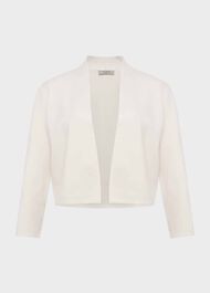 Enid Cardigan, Ivory, hi-res