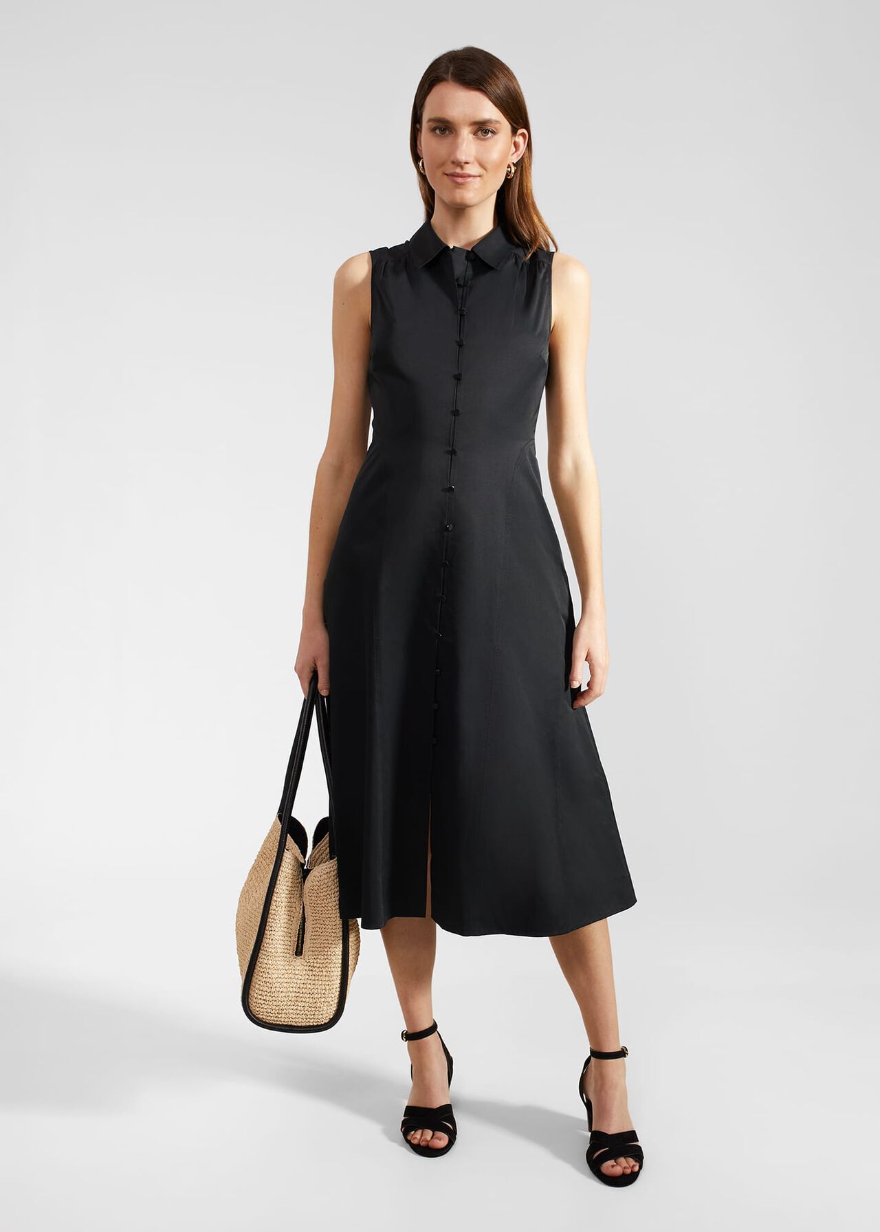 Cathleen Dress, Black, hi-res