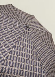 Eve Compact Umbrella, Camel Black, hi-res