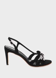 Anastasia Bow Sandal, Black, hi-res