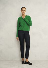 Jasmina Cardigan With Alpaca, Lush Green, hi-res