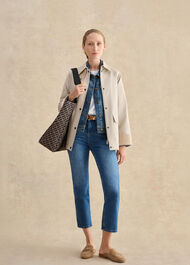 Gabby Barn Jacket, Pebble Grey, hi-res