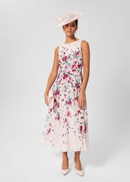 Adrienne Court Shoes, Pale Pink, hi-res