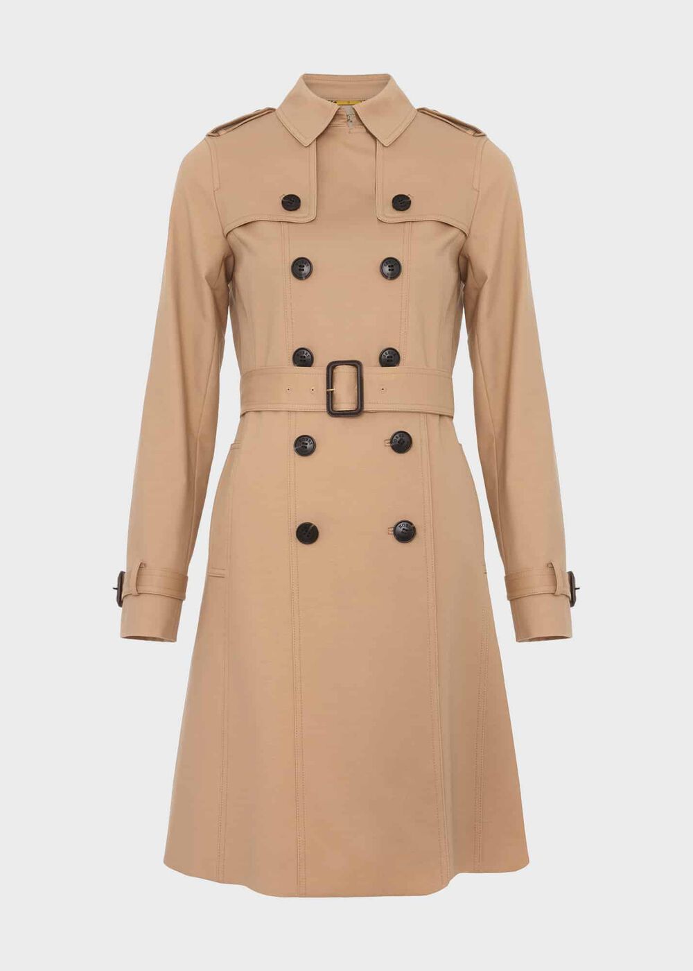 Skylar Shower Resistant Trench Coat, Tan, hi-res