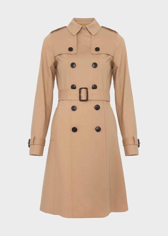 Skylar Shower Resistant Trench Coat