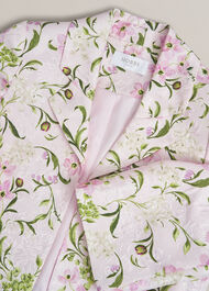 Lana Floral Jacquard Jacket, Pale Pink Multi, hi-res