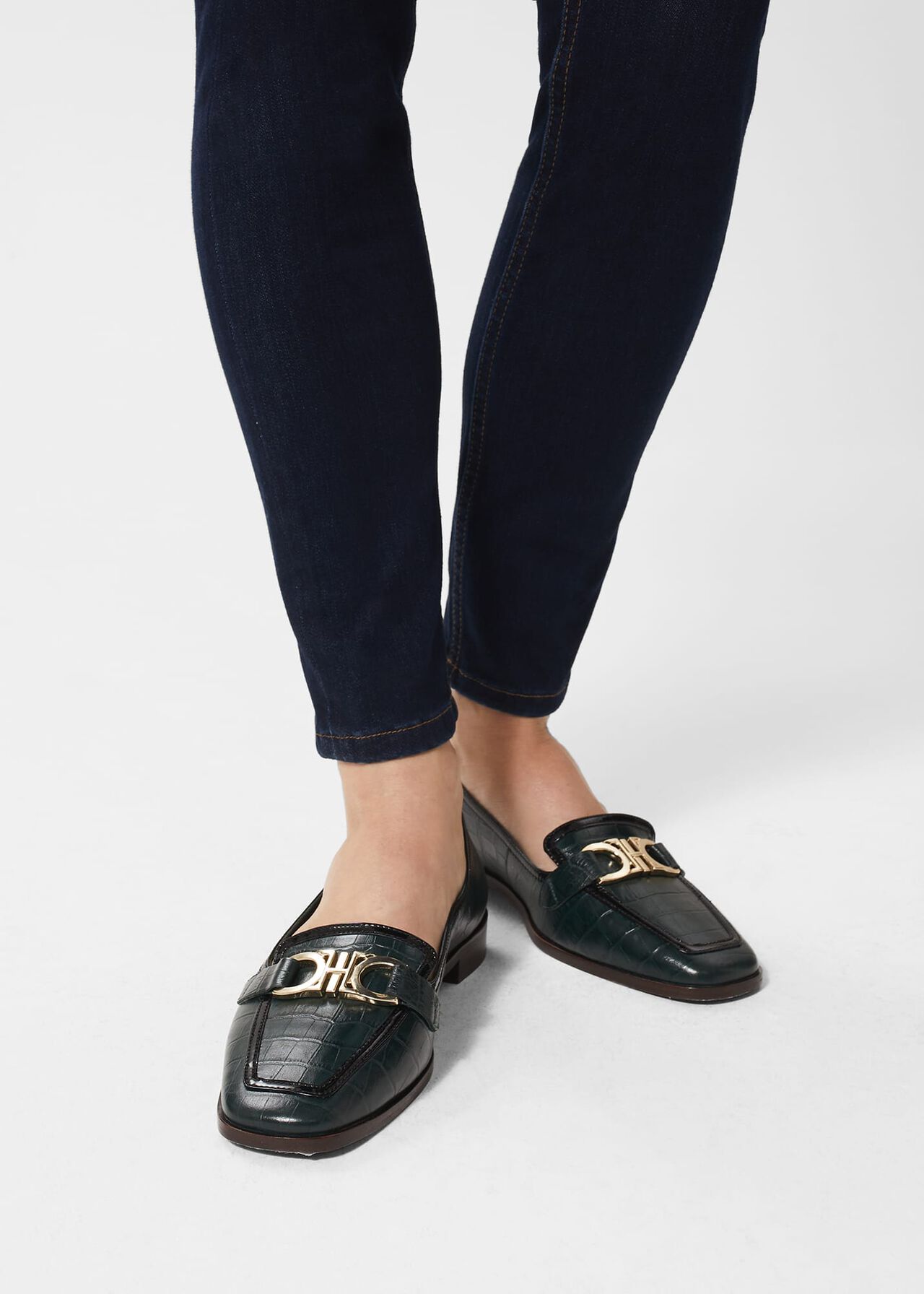 Sia Loafer, Forest Green, hi-res
