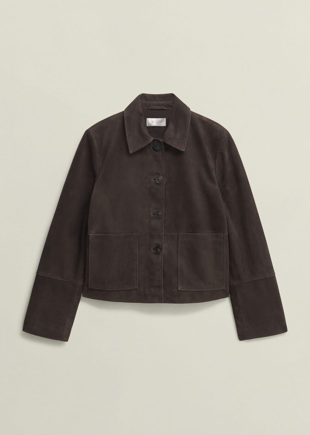 Montana Suede Jacket, Chocolate, hi-res