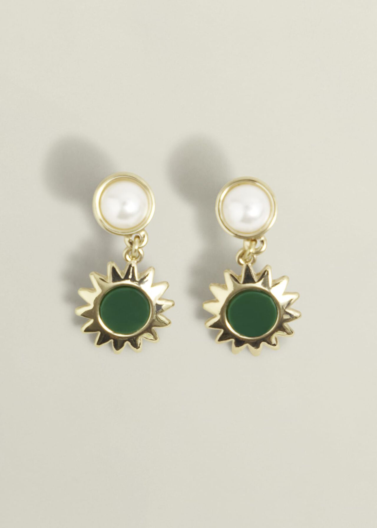 Amaya Earrings, Gold Multi, hi-res
