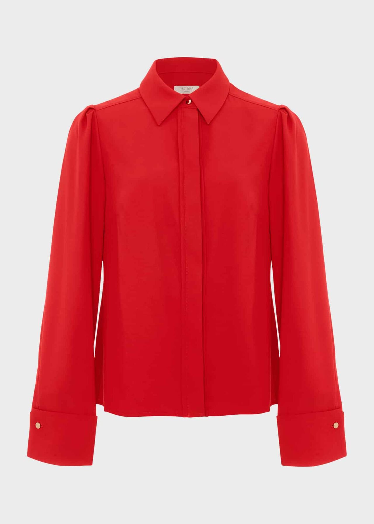 Verity Blouse, Red, hi-res