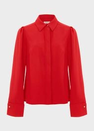 Verity Blouse, Red, hi-res