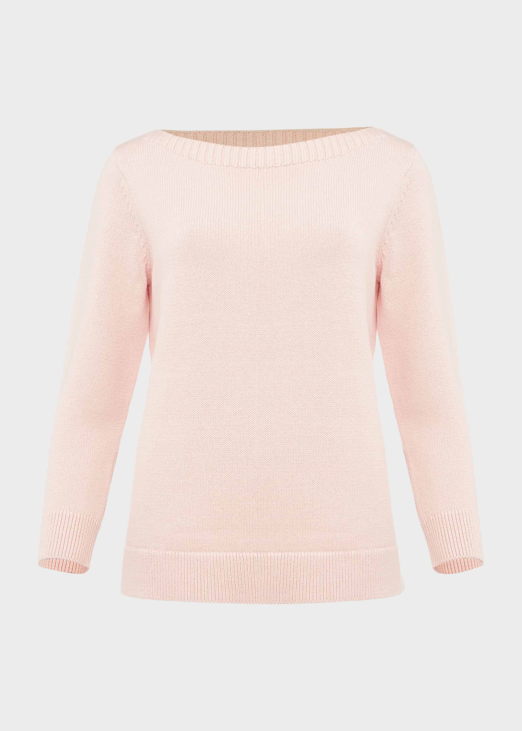 dusky pink jumper