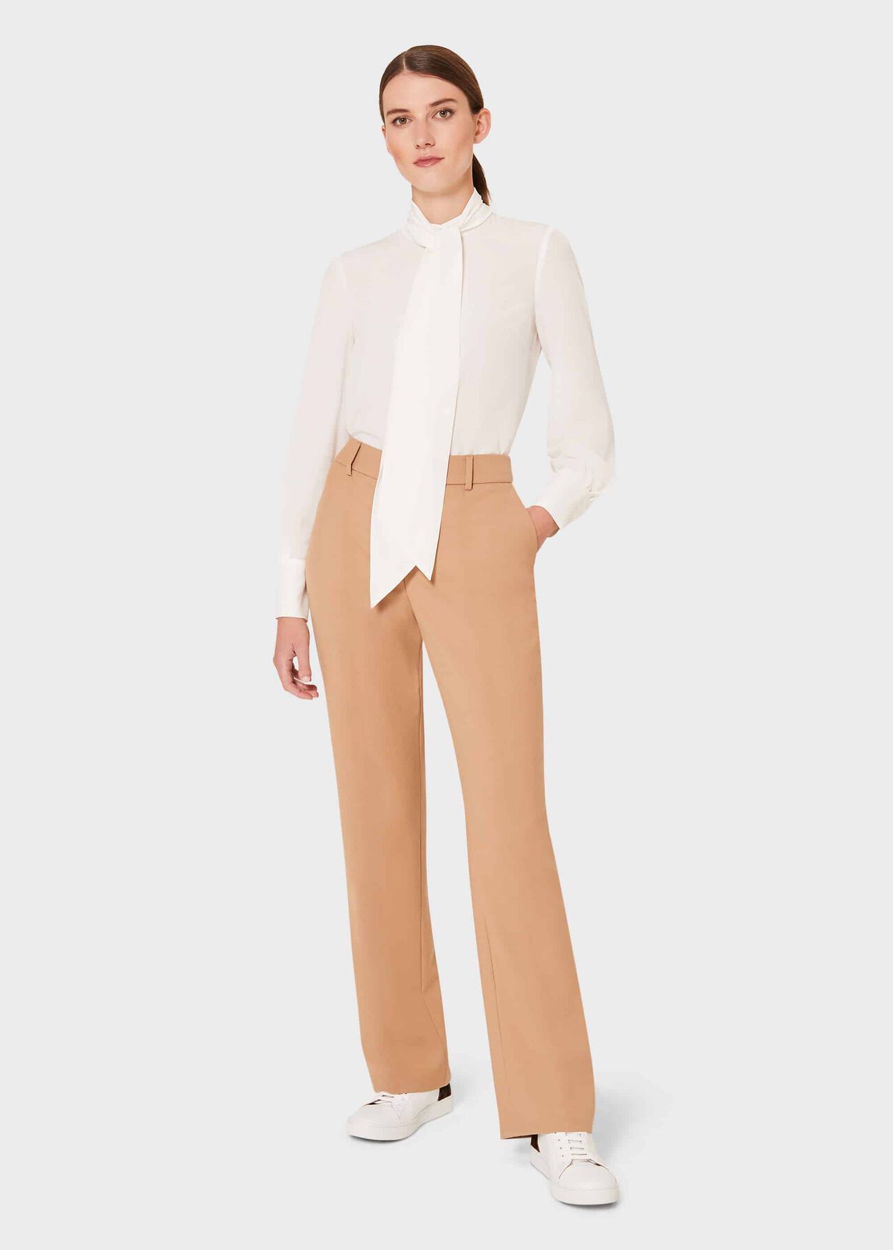 Laurel Straight Trousers, Camel, hi-res