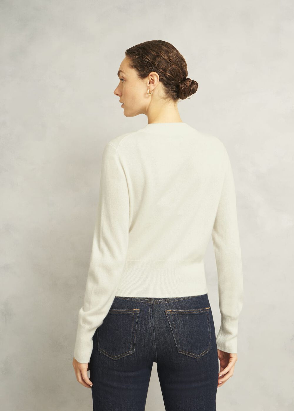 Monica Cardigan, Warm Ivory, hi-res