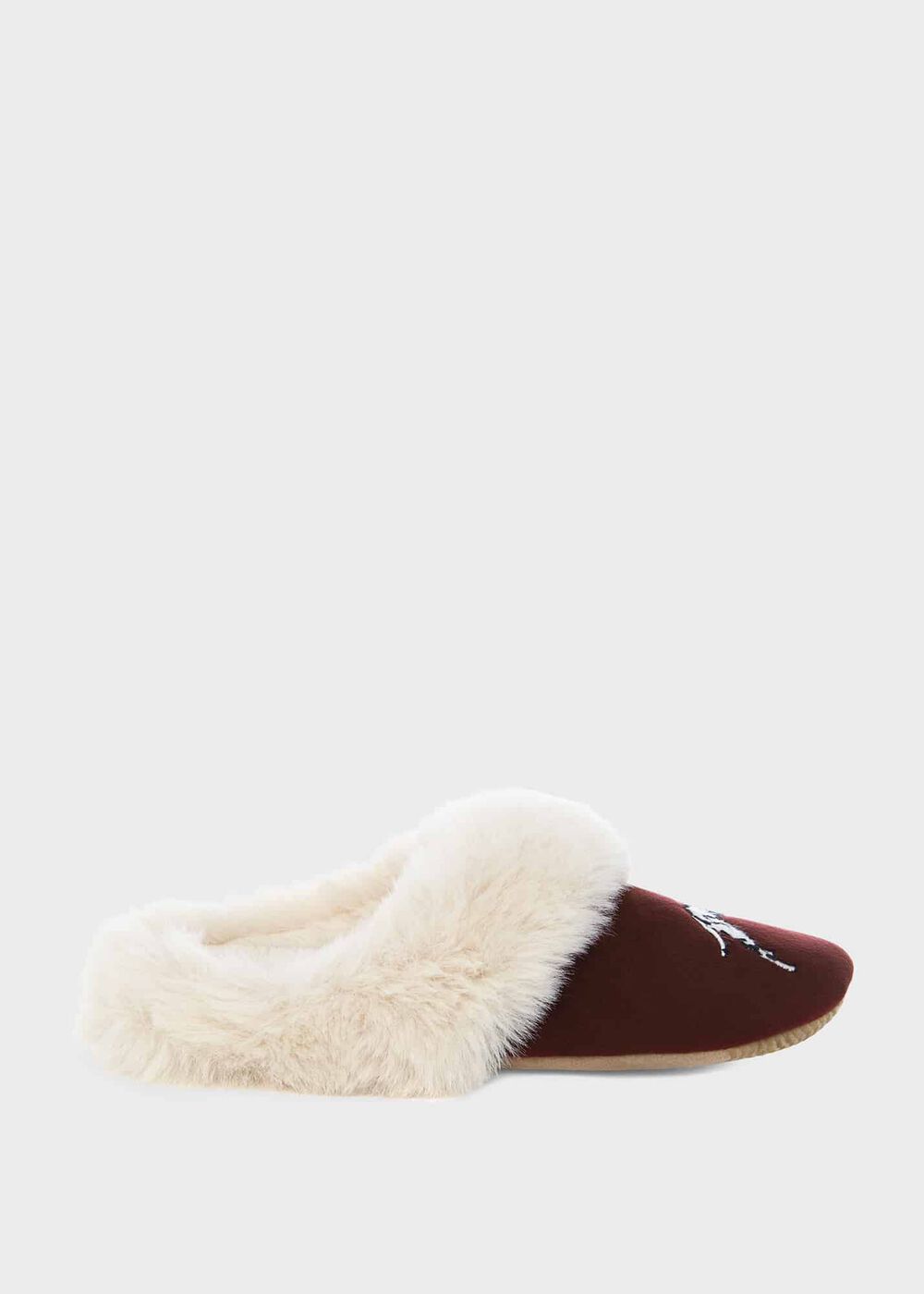 Vita Slipper, Burgundy, hi-res