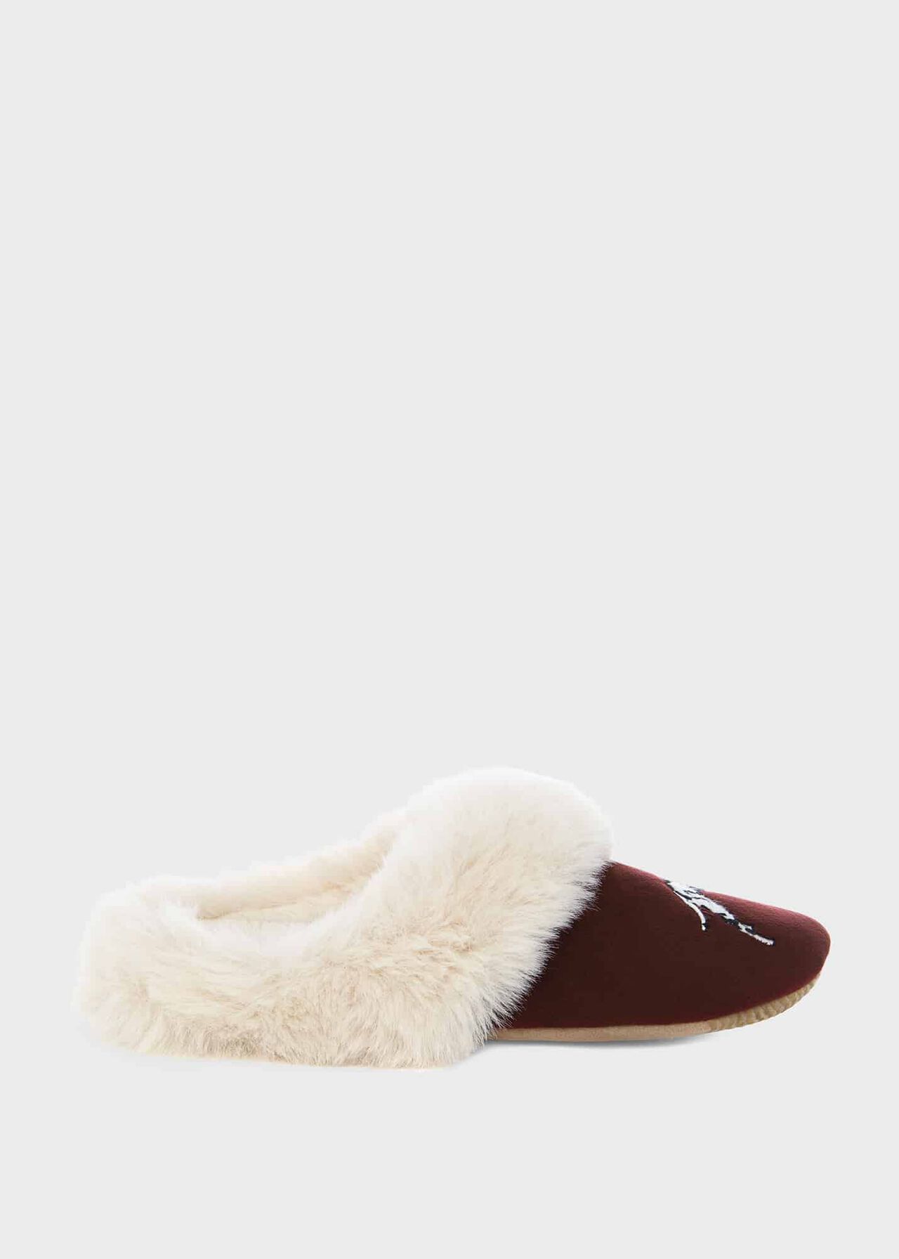 Vita Slipper, Burgundy, hi-res
