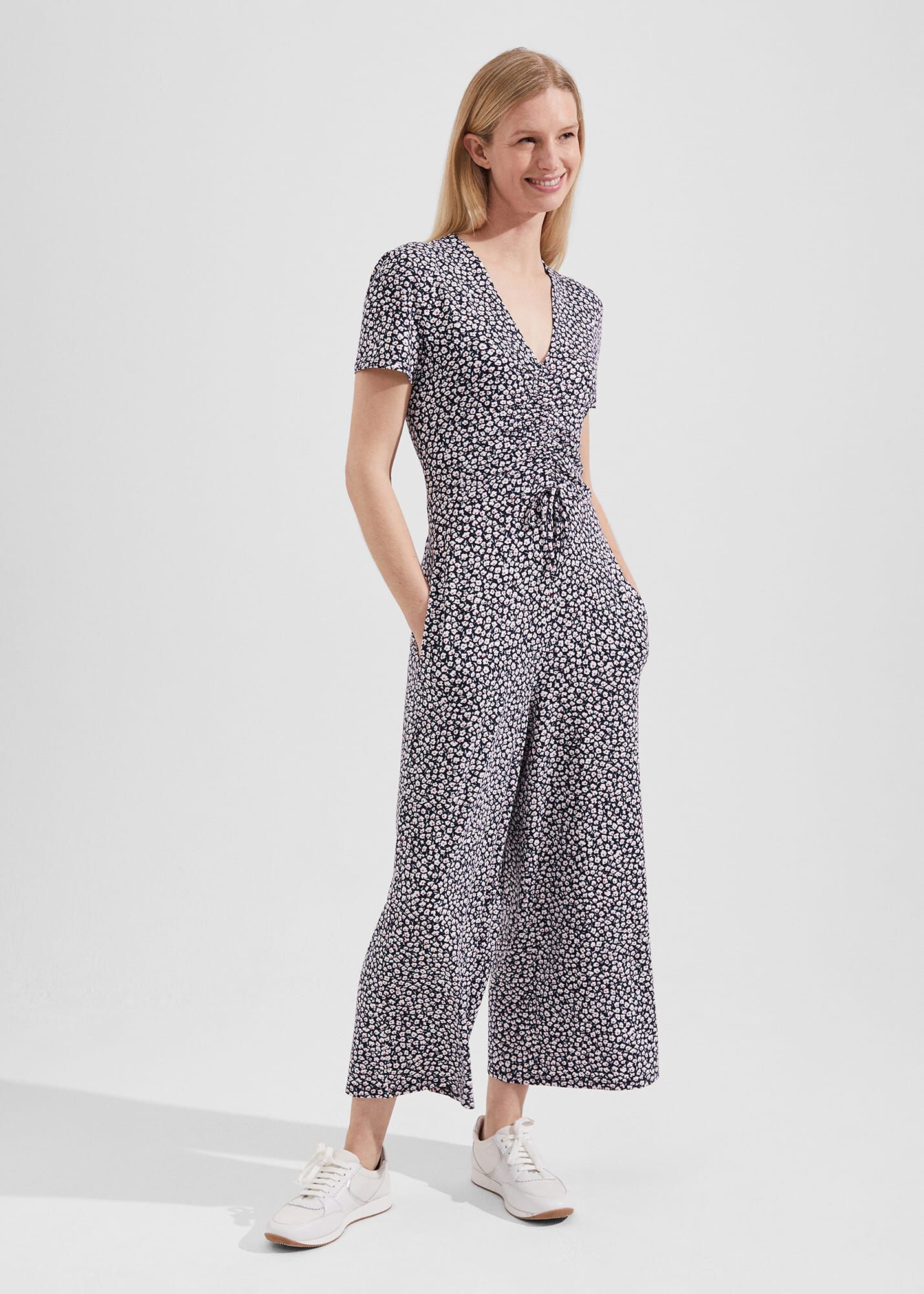 Hobbs navy jumpsuit 2025