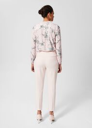 Kaia Slim Trousers, Pale Pink, hi-res