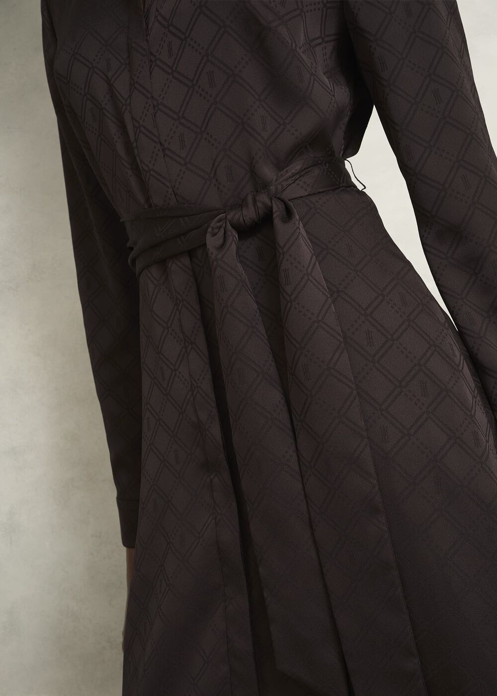 Allegra Dress, Deep Brown, hi-res