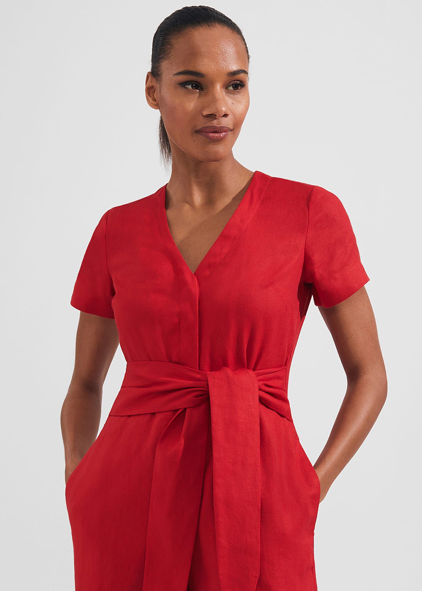 Hobbs red online jumpsuit