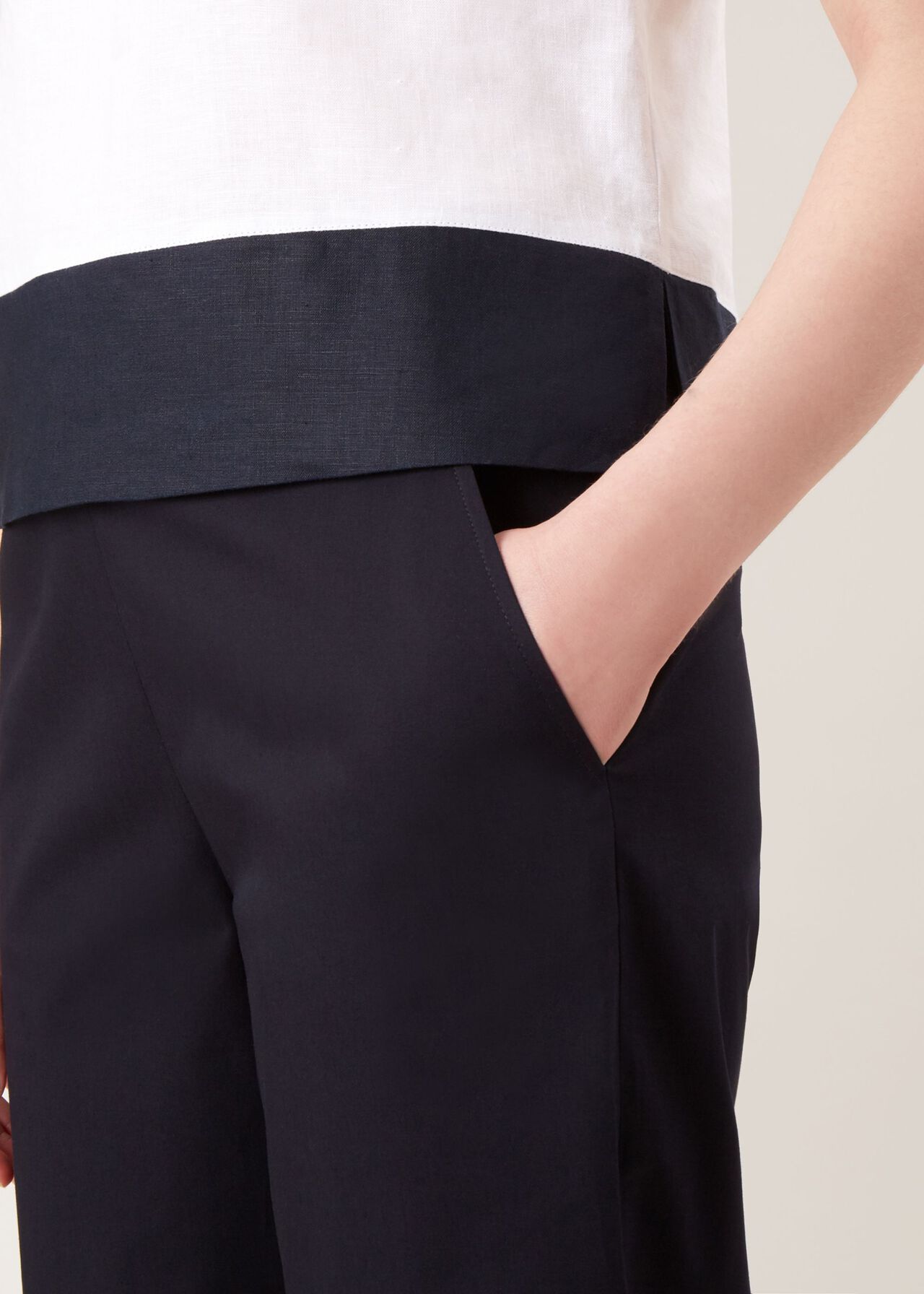 Jodie trousers With Stretch, Navy, hi-res