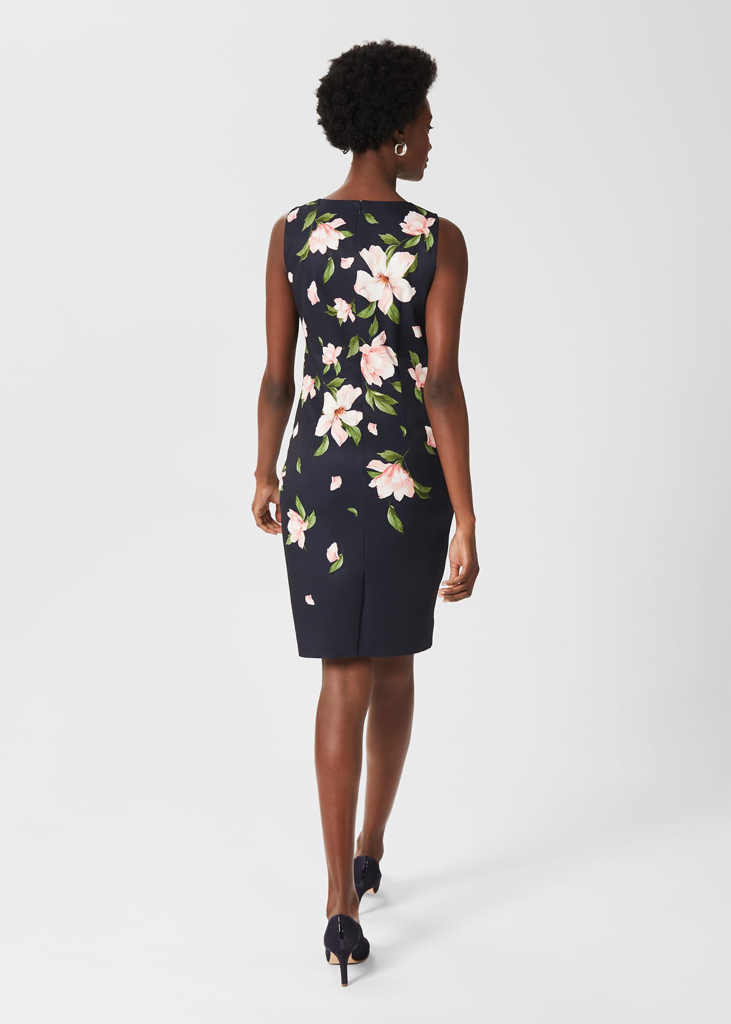 Moira Floral Shift Dress Hobbs UK