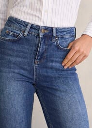Shea Straight Jeans, Mid Wash, hi-res