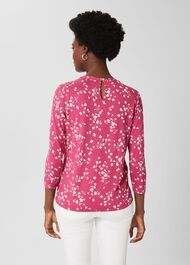 Julia Printed Top, Floral, hi-res