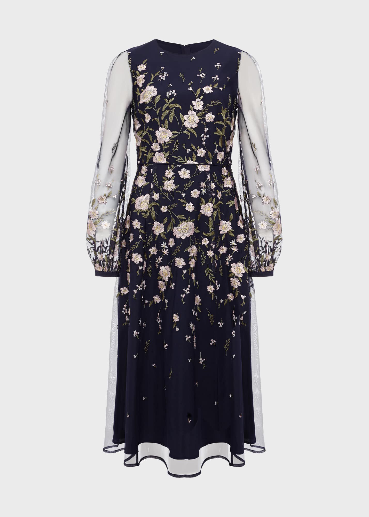 Hobbs lois store dress green