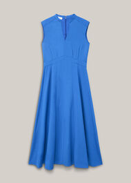 Erin Midi Dress, Azure Blue, hi-res