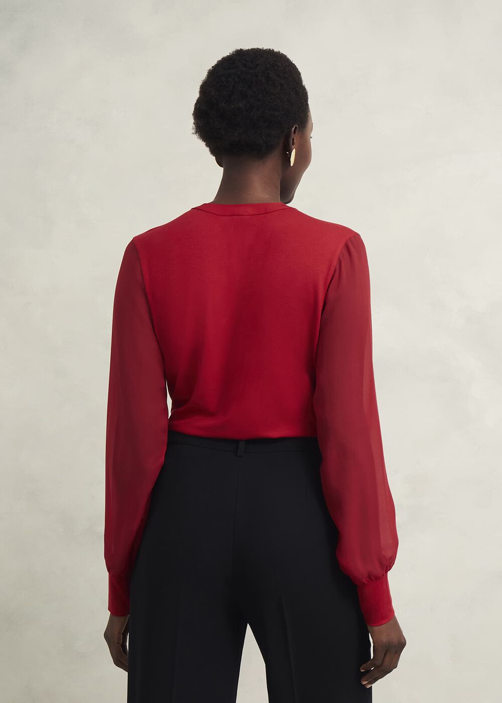 Darcey Top, Pomegranate Red, hi-res